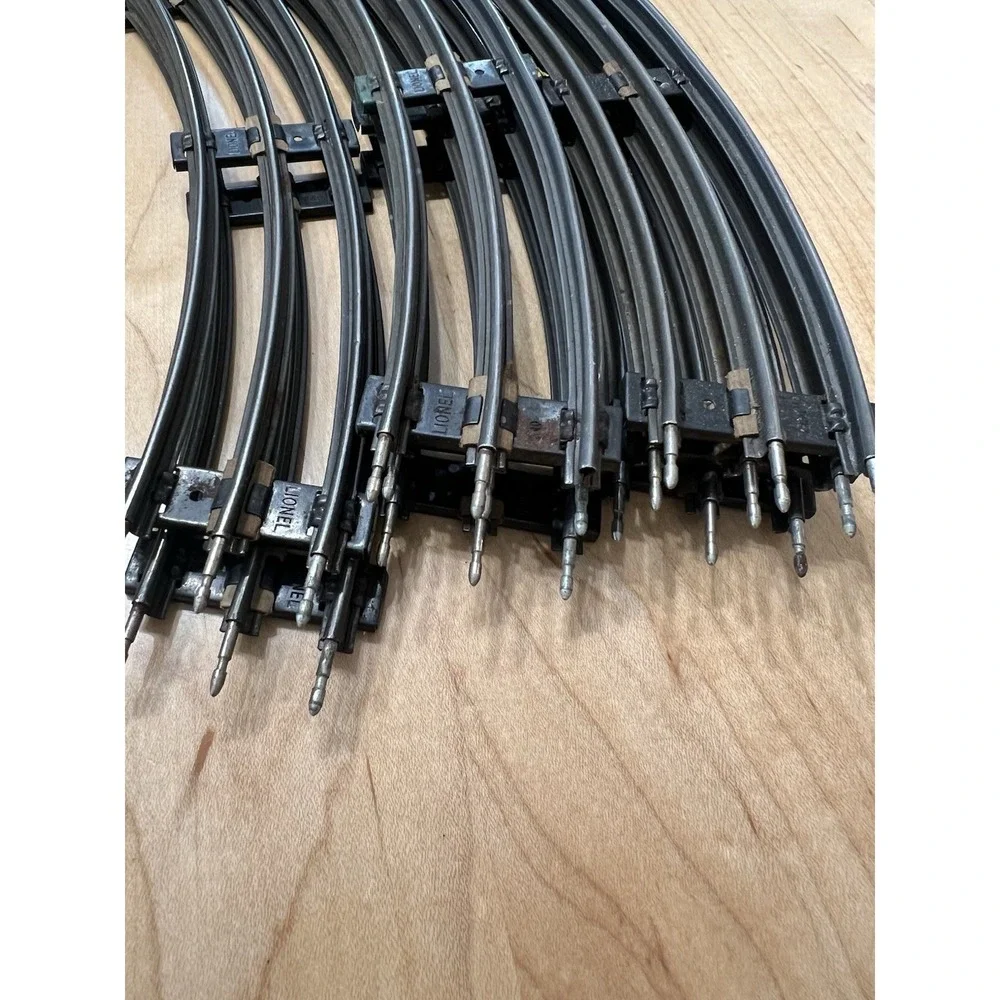 Lionel O Gauge 3 Rail Track Lot 23pc 6019 Activator 4060 Transformer Vintage